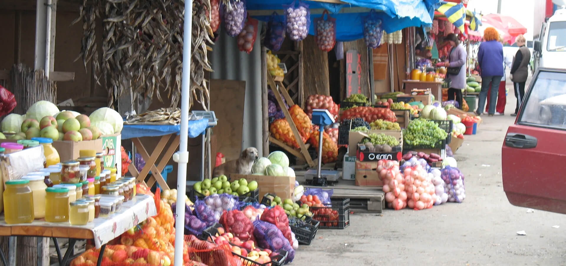Fruit market on the road side